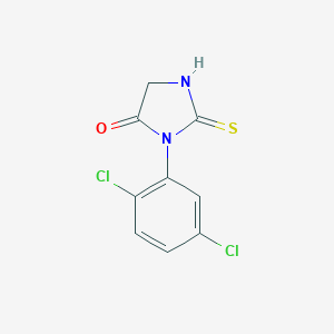 molecular formula C9H6Cl2N2OS B457192 3-(2,5-Dichlorophenyl)-2-thioxo-4-imidazolidinone 
