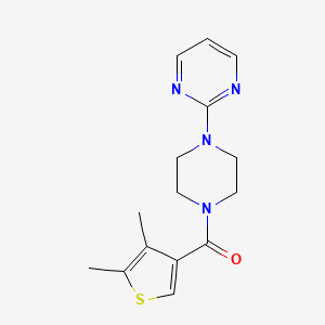 (4,5-DIMETHYL-3-THIENYL)[4-(2-PYRIMIDINYL)PIPERAZINO]METHANONE