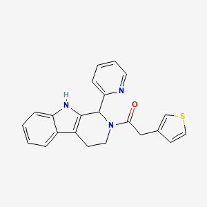 1-(2-pyridinyl)-2-(3-thienylacetyl)-2,3,4,9-tetrahydro-1H-beta-carboline