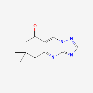 6,6-dimethyl-6,7-dihydro[1,2,4]triazolo[5,1-b]quinazolin-8(5H)-one