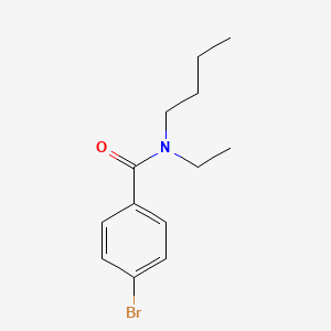 molecular formula C13H18BrNO B4572552 4-bromo-N-butyl-N-ethylbenzamide 