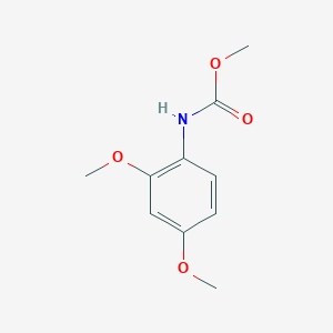molecular formula C10H13NO4 B457257 methyl N-(2,4-dimethoxyphenyl)carbamate CAS No. 195734-56-6