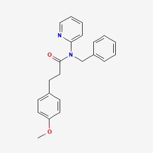 N-benzyl-3-(4-methoxyphenyl)-N-(pyridin-2-yl)propanamide