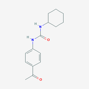 N-(4-acetylphenyl)-N'-cyclohexylurea