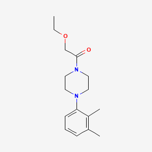 1-[4-(2,3-DIMETHYLPHENYL)PIPERAZIN-1-YL]-2-ETHOXYETHAN-1-ONE