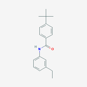 molecular formula C19H23NO B457294 4-tert-butyl-N-(3-ethylphenyl)benzamide 