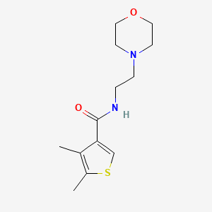 4,5-DIMETHYL-N~3~-(2-MORPHOLINOETHYL)-3-THIOPHENECARBOXAMIDE