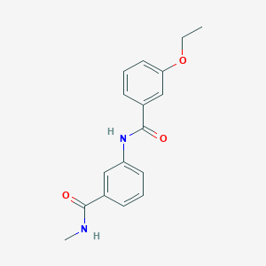 3-ethoxy-N-{3-[(methylamino)carbonyl]phenyl}benzamide