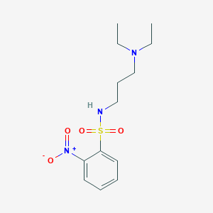 N-[3-(diethylamino)propyl]-2-nitrobenzenesulfonamide