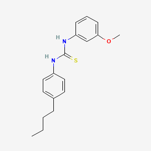 N-(4-butylphenyl)-N'-(3-methoxyphenyl)thiourea