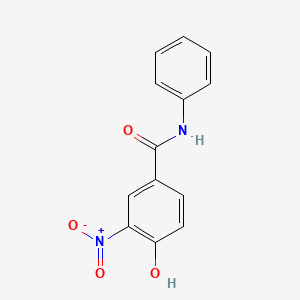 4-hydroxy-3-nitro-N-phenylbenzamide