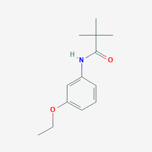 N-(3-ethoxyphenyl)-2,2-dimethylpropanamide