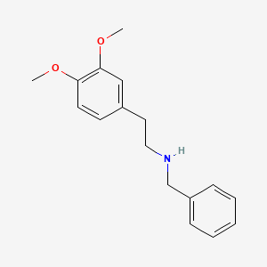 molecular formula C17H21NO2 B4575018 Benzyl-[2-(3,4-dimethoxy-phenyl)-ethyl]-amine 