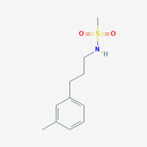 N-[3-(3-methylphenyl)propyl]methanesulfonamide