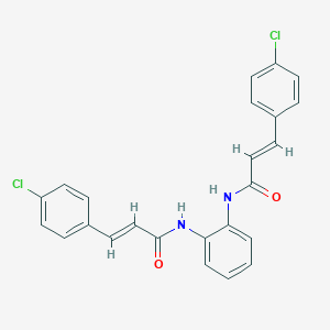 3-(4-chlorophenyl)-N-(2-{[3-(4-chlorophenyl)acryloyl]amino}phenyl)acrylamide