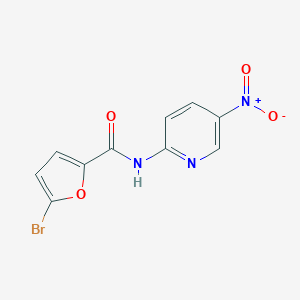 molecular formula C10H6BrN3O4 B457517 5-bromo-N-(5-nitropyridin-2-yl)furan-2-carboxamide 