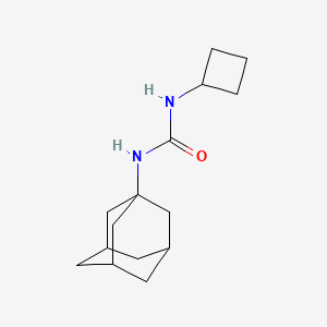 molecular formula C15H24N2O B4575209 N-1-adamantyl-N'-cyclobutylurea 