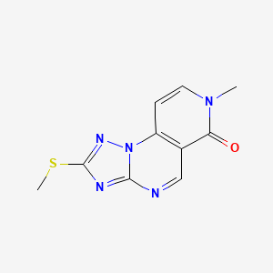 7-methyl-2-(methylthio)pyrido[3,4-e][1,2,4]triazolo[1,5-a]pyrimidin-6(7H)-one