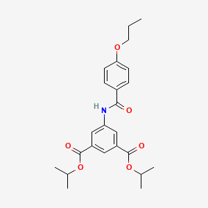 diisopropyl 5-[(4-propoxybenzoyl)amino]isophthalate