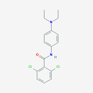 2,6-dichloro-N-[4-(diethylamino)phenyl]benzamide