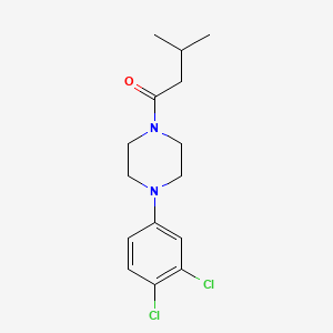 1-(3,4-dichlorophenyl)-4-(3-methylbutanoyl)piperazine