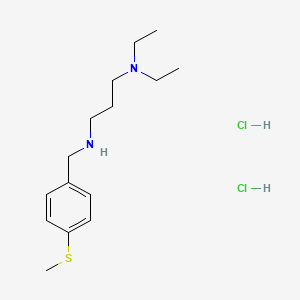 N,N-diethyl-N'-[4-(methylthio)benzyl]-1,3-propanediamine dihydrochloride