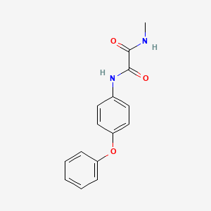 N-methyl-N'-(4-phenoxyphenyl)oxamide