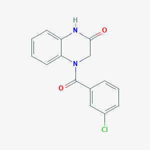 4-(3-Chlorobenzoyl)-1,3-dihydroquinoxalin-2-one