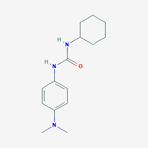 molecular formula C15H23N3O B457631 N-cyclohexyl-N'-[4-(dimethylamino)phenyl]urea CAS No. 179539-07-2