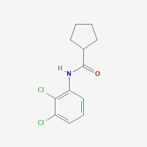 molecular formula C12H13Cl2NO B457636 N-(2,3-dichlorophenyl)cyclopentanecarboxamide 