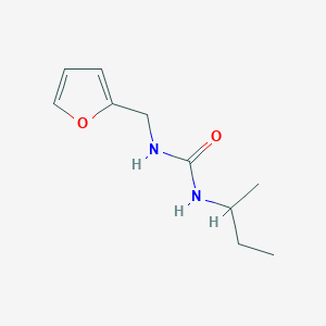 1-Butan-2-yl-3-(furan-2-ylmethyl)urea