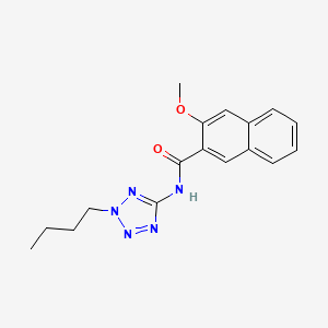 N-(2-butyl-2H-tetrazol-5-yl)-3-methoxynaphthalene-2-carboxamide