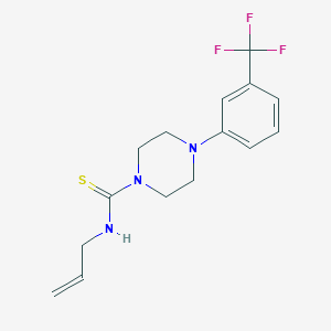 N-allyl-4-[3-(trifluoromethyl)phenyl]-1-piperazinecarbothioamide