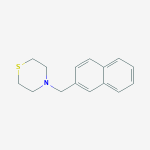 4-(2-naphthylmethyl)thiomorpholine