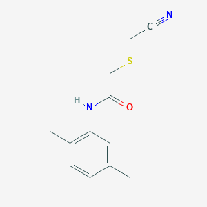 2-[(cyanomethyl)thio]-N-(2,5-dimethylphenyl)acetamide