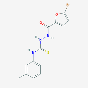 2-(5-bromo-2-furoyl)-N-(3-methylphenyl)hydrazinecarbothioamide
