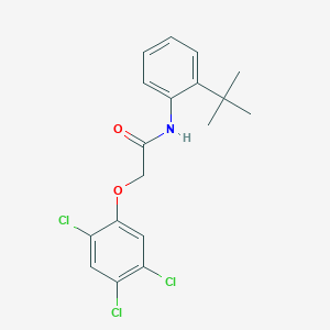 N-(2-tert-butylphenyl)-2-(2,4,5-trichlorophenoxy)acetamide