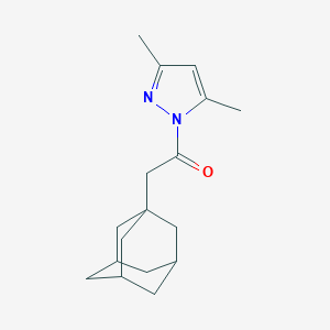 1-(1-adamantylacetyl)-3,5-dimethyl-1H-pyrazole