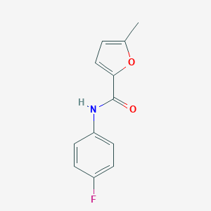 molecular formula C12H10FNO2 B457842 N-(4-fluorophenyl)-5-methyl-2-furamide 