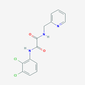 molecular formula C14H11Cl2N3O2 B4578754 N-(2,3-二氯苯基)-N'-(2-吡啶甲基)乙二酰胺 