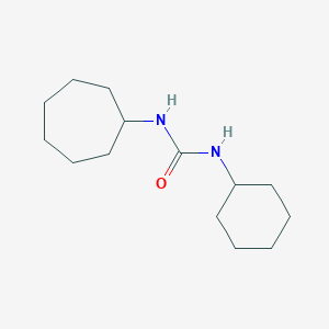 molecular formula C14H26N2O B457933 1-Cycloheptyl-3-cyclohexylurea CAS No. 1145-53-5