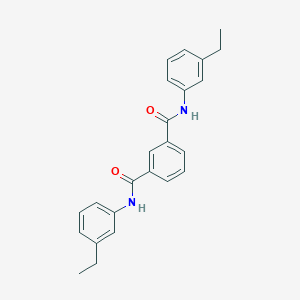 molecular formula C24H24N2O2 B457977 N~1~,N~3~-bis(3-ethylphenyl)isophthalamide CAS No. 485402-10-6
