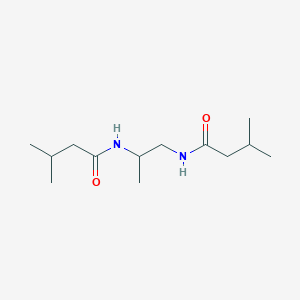 N-[2-(isovalerylamino)propyl]-3-methyl-butyramide