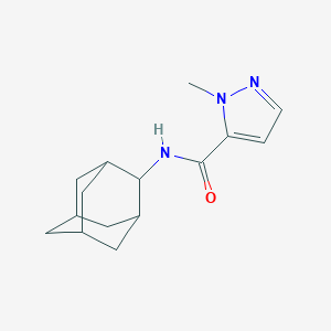 N-(2-adamantyl)-1-methyl-1H-pyrazole-5-carboxamide