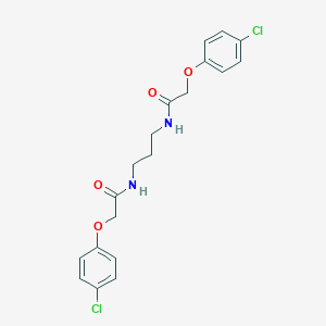 2-(4-chlorophenoxy)-N-(3-{[(4-chlorophenoxy)acetyl]amino}propyl)acetamide