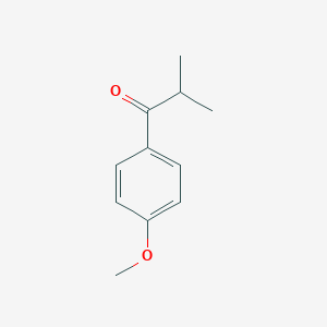 molecular formula C11H14O2 B045805 1-(4-甲氧基苯基)-2-甲基丙-1-酮 CAS No. 2040-20-2