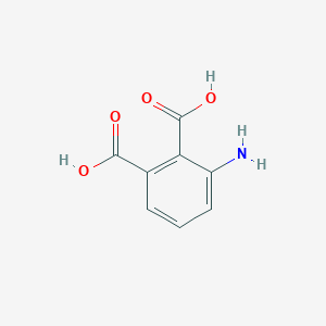 molecular formula C8H7NO4 B045809 3-氨基邻苯二甲酸 CAS No. 5434-20-8