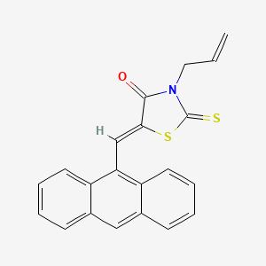 3-allyl-5-(9-anthrylmethylene)-2-thioxo-1,3-thiazolidin-4-one