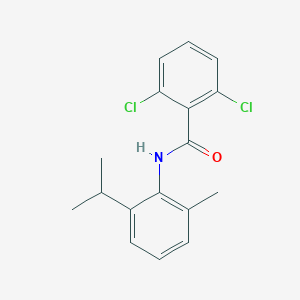 molecular formula C17H17Cl2NO B458141 2,6-dichloro-N-(2-isopropyl-6-methylphenyl)benzamide 