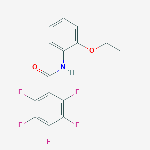 N-(2-ethoxyphenyl)-2,3,4,5,6-pentafluorobenzamide